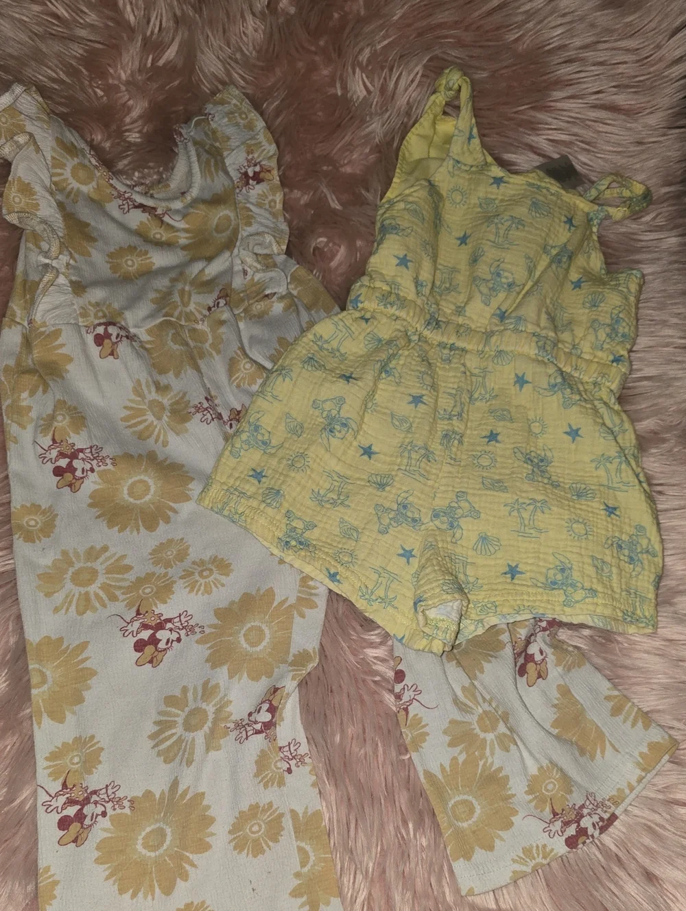 Set Of 2 Disney Rompers